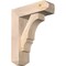 Ekena Millwork Balboa Craftsman Smooth Bracket w/ Offset Brace, Douglas Fir, 5 1/2"W x 16"D x 20"H BKT0604X16X20BOA04SDF - alternate 1